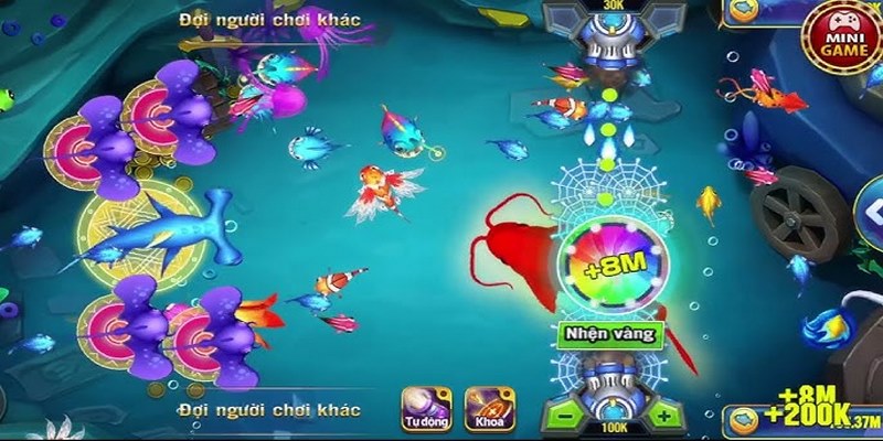 Bắn cá YB 8KBET cho ngư thủ phút giây chinh phục đại dương đầy thử thách