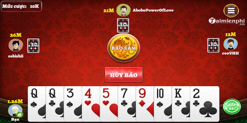 Quan sát đối thủ là cách chơi sâm lốc hiệu quả cao nên áp dụng