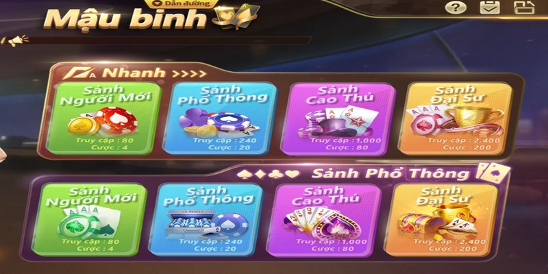 Mậu binh là siêu phẩm đậm chất chiến lược trong sảnh V8