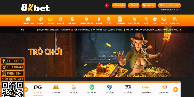 Giới thiệu 8KBET đã đạt được nhiều thành tựu nổi bật